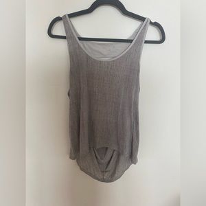 Lululemon open back flowy tank